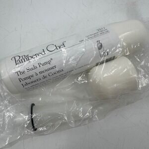 The Pampered‎ Chef The Suds Pump Foaming Soap Dispenser Refillable Pump Kitchen